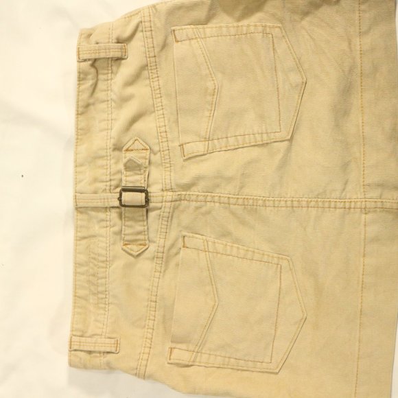 GAP JEANS Limited Edition Tan Mini Skirt Sz 4 - Picture 4 of 8